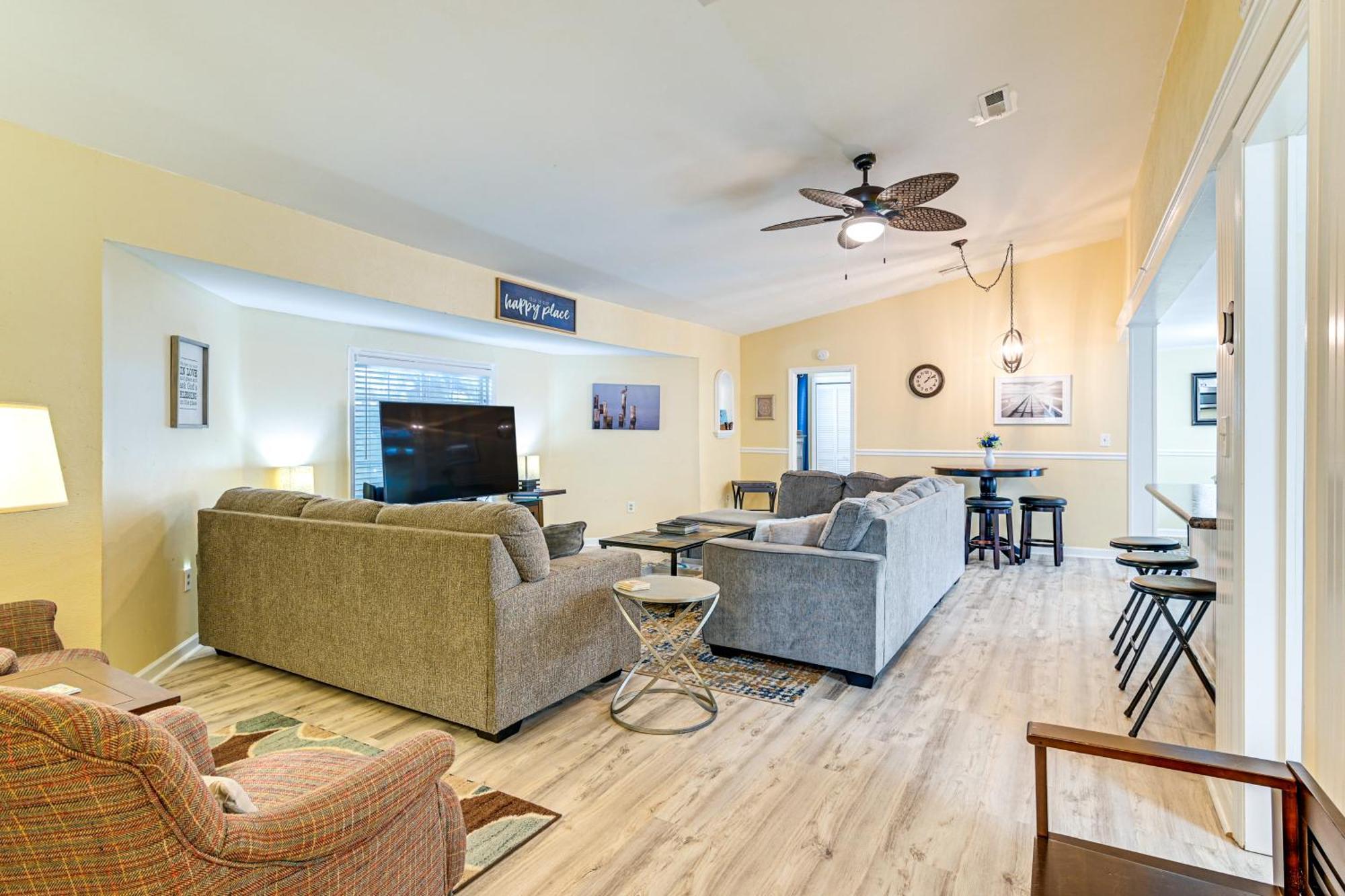 Lovely Myrtle Beach Getaway - Walk To Beach! Ngoại thất bức ảnh
